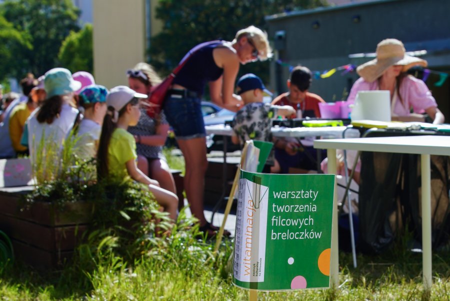 Piątkowy piknik "Witaminacja: zastrzyk kulturalny na Witominie" // fot. Anna Rezulak