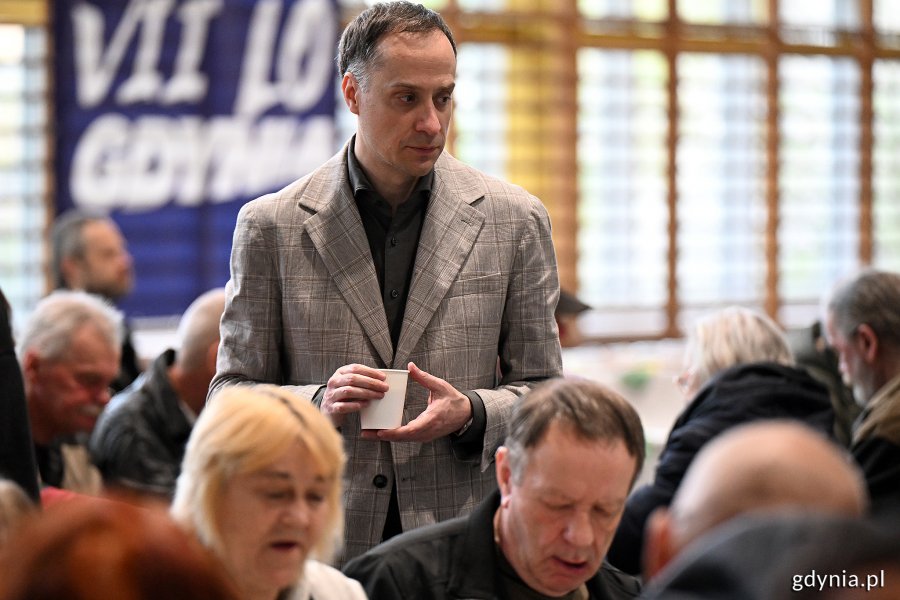 Radny Dawid Biernacik wśród świątecznych gości 