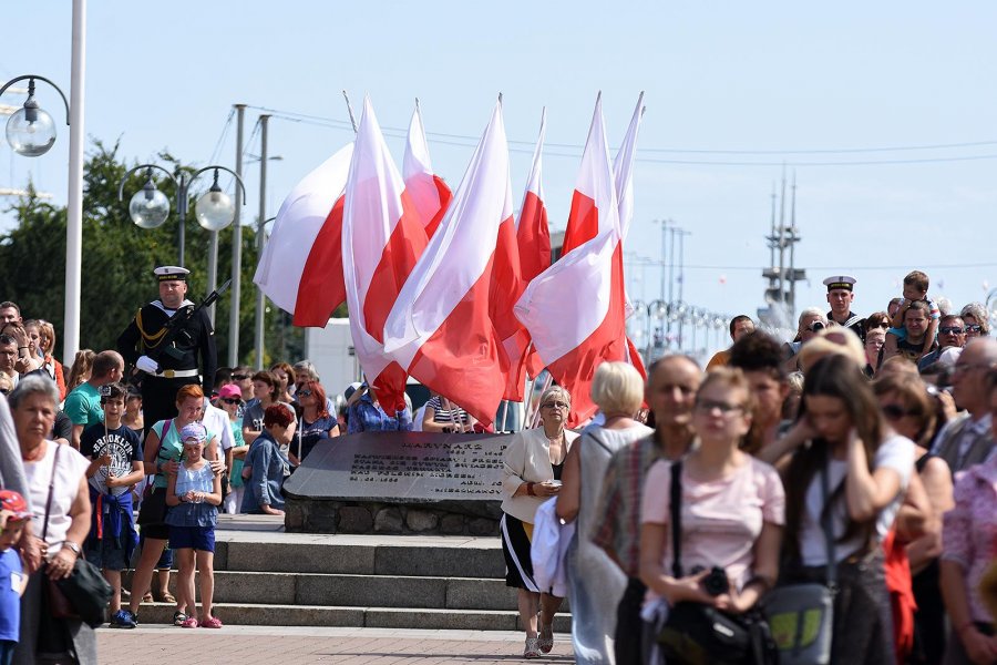 Obchody Święta Wojska Polskiego w Gdyni   / fot. M. Puszczewicz