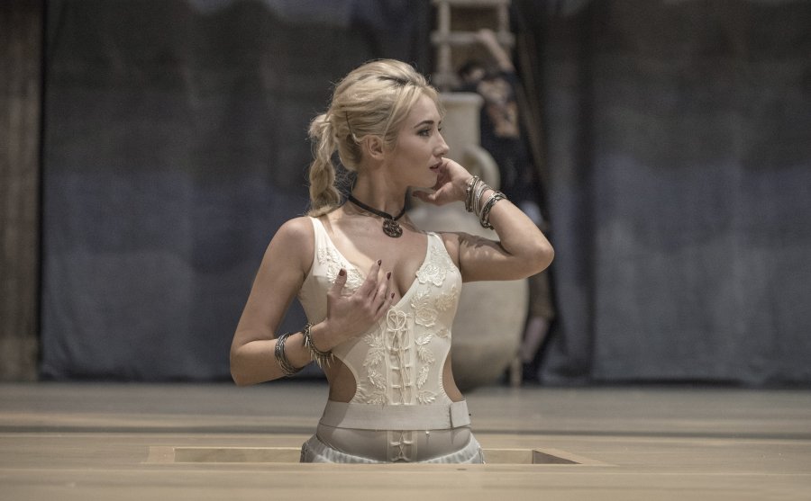 Przygotowania do premiery Wiedźmina w Teatrze Muzycznym fot. Przemysław Burda