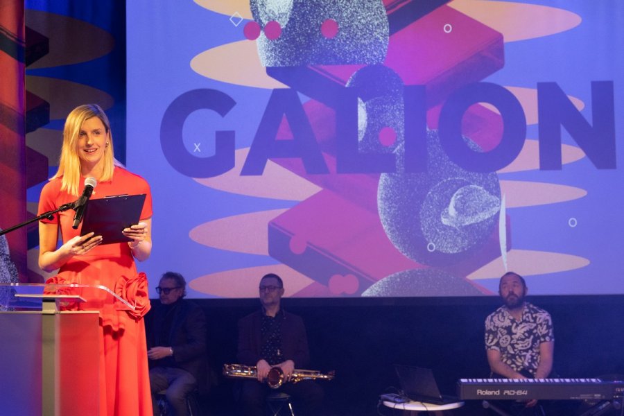 Prowadząca galę Małgorzata Piontke