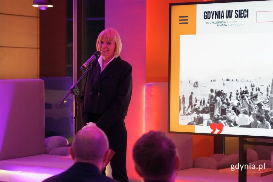 Aleksandra Sobczyk, kuratorka projektu (fot. Magdalena Starnawska)