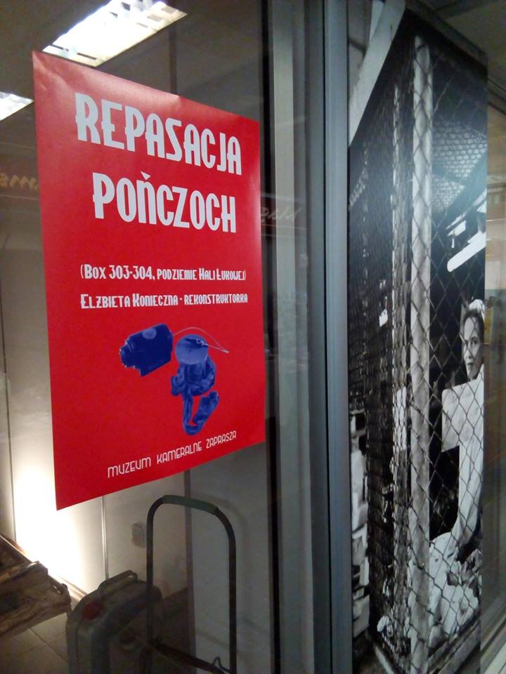Plakat z wydarzenia Repasacja pończoch / fot. Agencja Rozwoju Gdyni