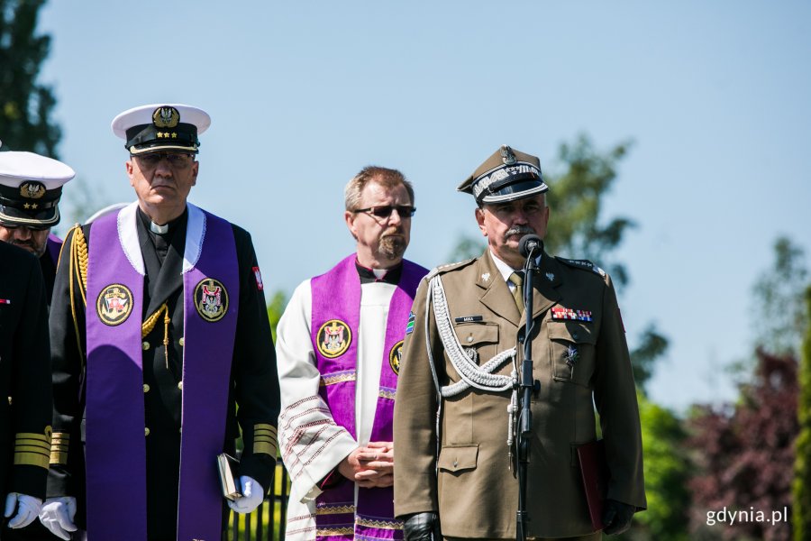 Ceremonia pożegnania admirała floty Ryszarda Łukasika, fot. Karol Stańczak 