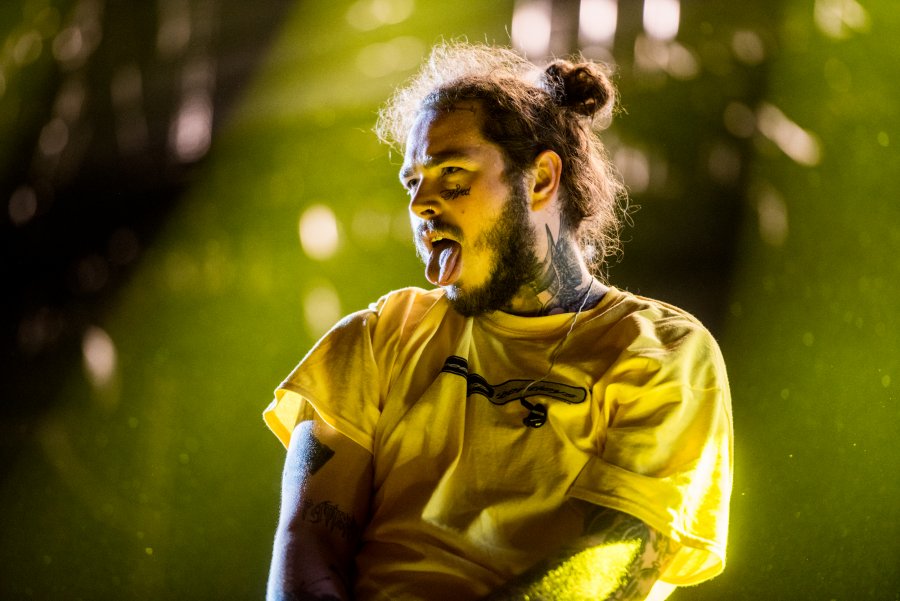 Post Malone na Main Stage'u, fot. Monika Stolarska