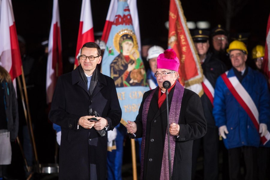 Poranne uroczystości upamiętniające ofiary Grudnia '70 // fot. Karol Stańczak