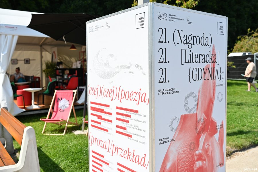 Reklama Nagrody Literackiej Gdyni