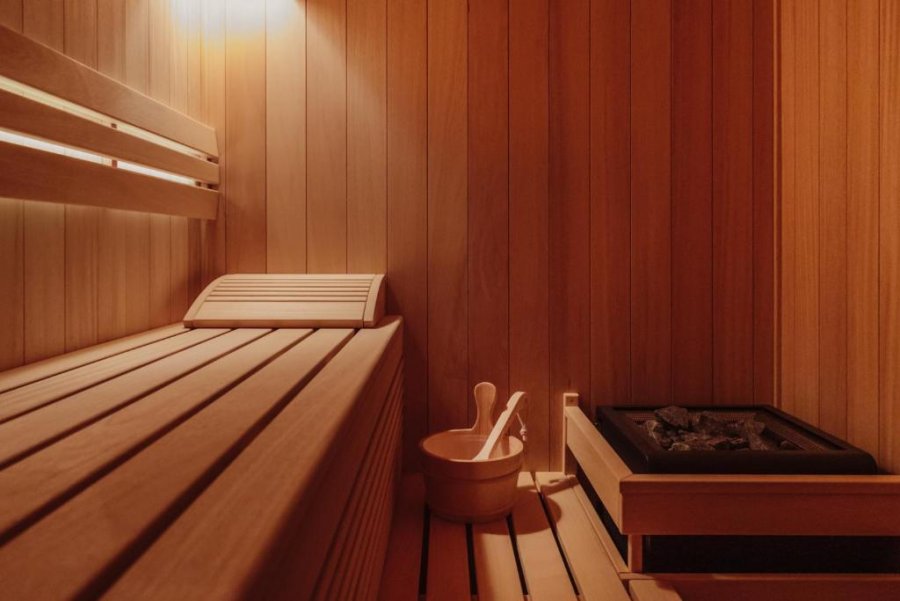 Sauna w obiekcie Green Hill Gdynia Orłowo A