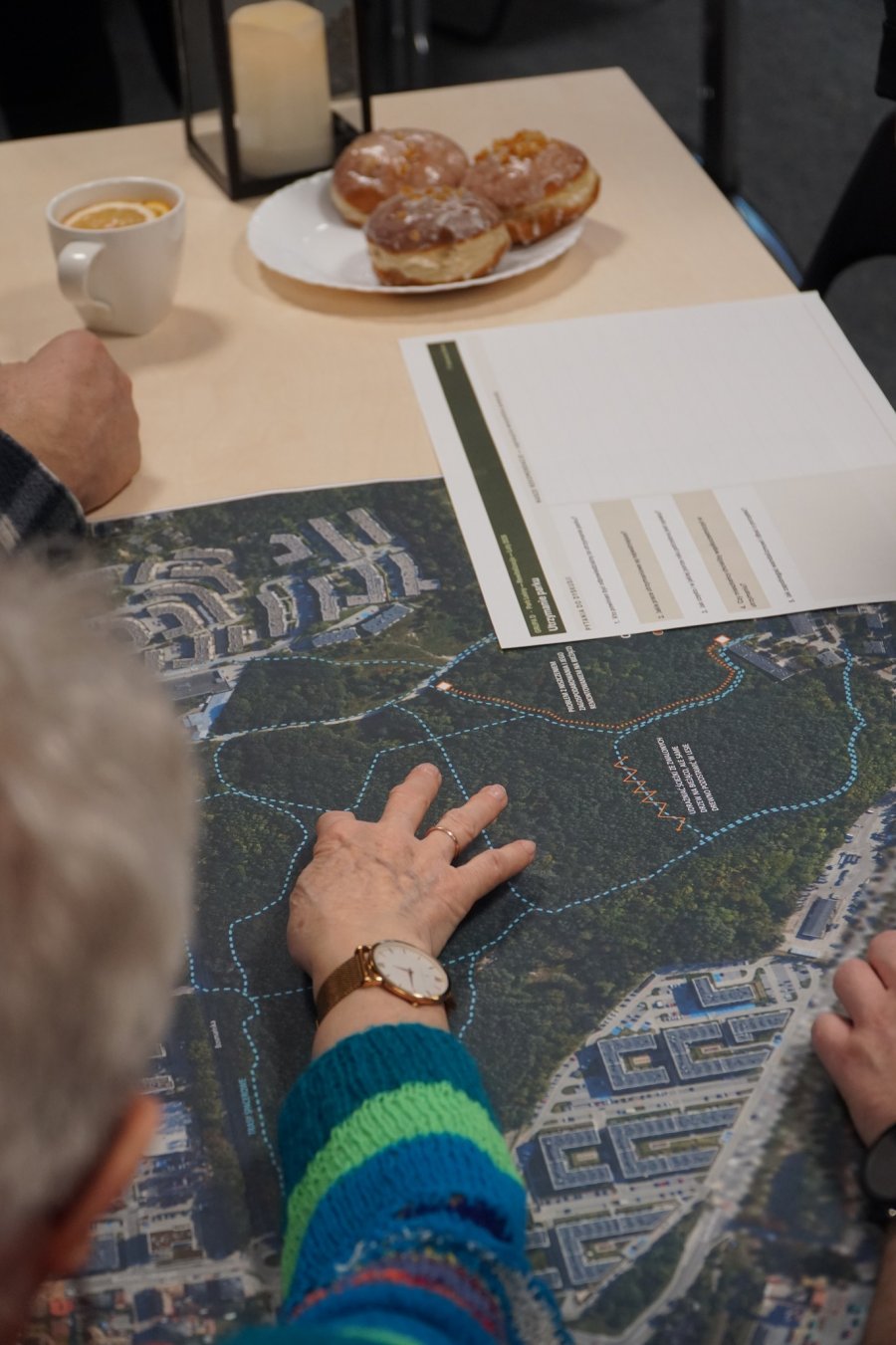 Uczestnicy spotkania konsultacyjnego dot. Parku Leśnego, fot. LIS