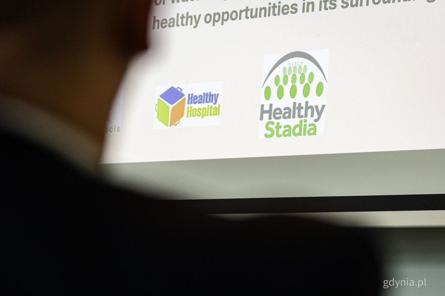 Konferencja European Healthy Stadia Network zorganizowana przez Arkę Gdynia, Gdański Uniwersytet Medyczny i Gdyńskie Centrum Zdrowia (fot. Kamil Złoch)