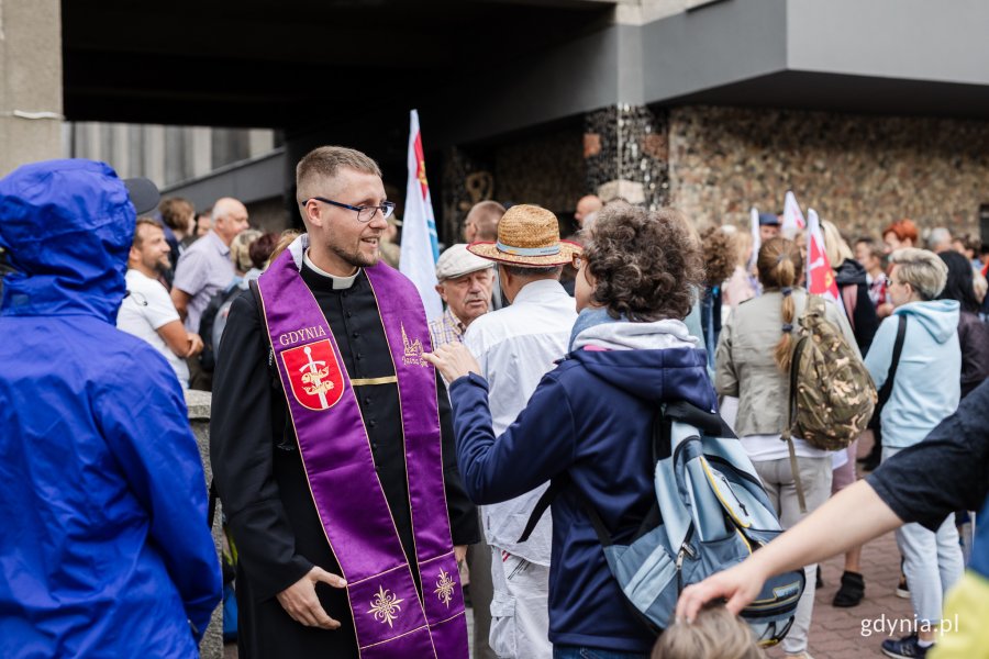 38. Gdyńska Piesza Pielgrzymka na Jasną Górę. Fot. Karol Stańczak