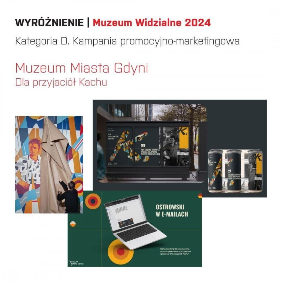 W kategorii „Kampania promocyjno-marketingowa” wyróżnienie zdobył gdyński projekt „Dla przyjaciół Kachu”