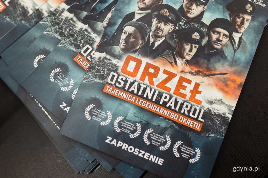Zdjęcie zaproszenia na premierę filmu „Orzeł. Ostatni patrol”