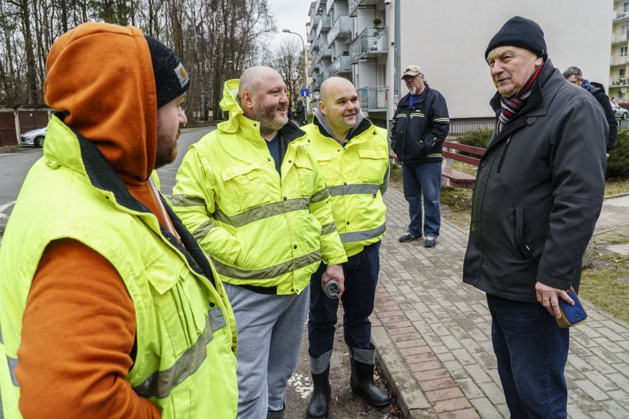 Remont samolotu na Babich Dołach, fot. Aleksander Trafas