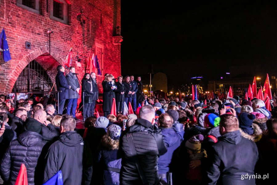 Spotkanie przy Katowni - odsłonięcie tablicy pamiątkowej // fot. Karol Stańczak