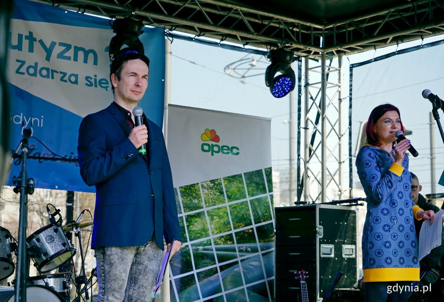 Obchody Światowego Dnia Wiedzy o Autyzmie w Gdyni, fot. Kamil Złoch