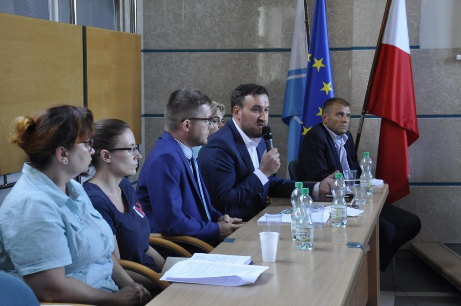 Spotkanie na temat pyłu węglowego odbyło się w środę // fot. Magdalena Czernek