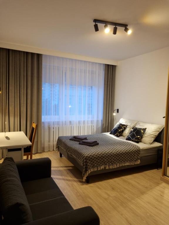 Sypialnia w obiekcie Apartament 51 z klimatyzacją