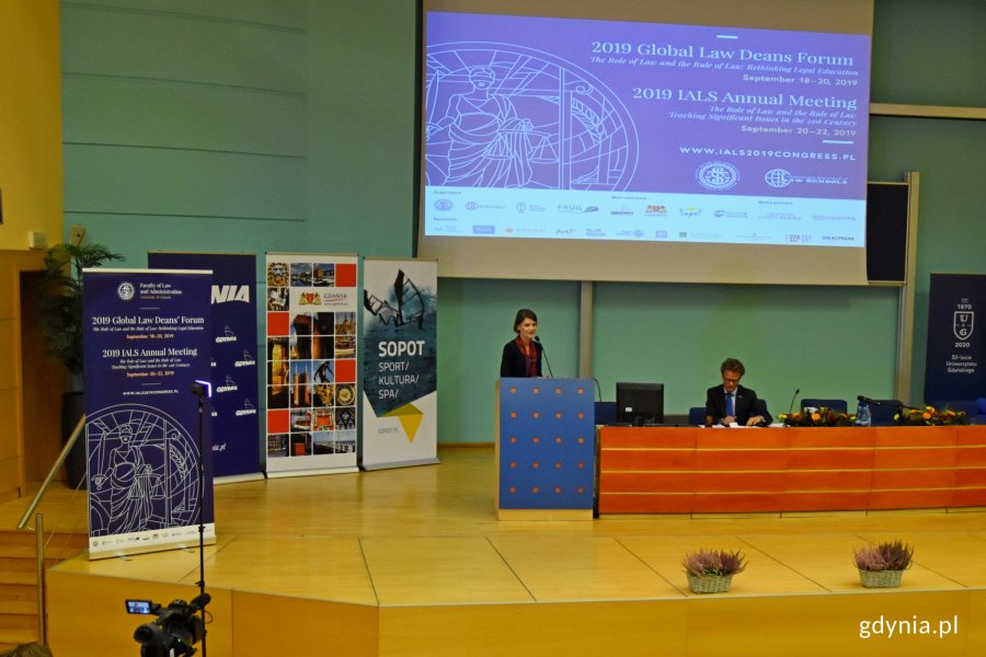 W inauguracji Forum udział wzięła Katarzyna Gruszecka-Spychała, wiceprezydent Gdyni // fot. Paweł Kukla