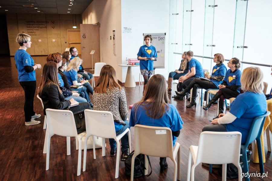 Eduentuzjaści spotkali się w Pomorskim Parku Naukowo Technologicznym, fot. Dawid Linkowski