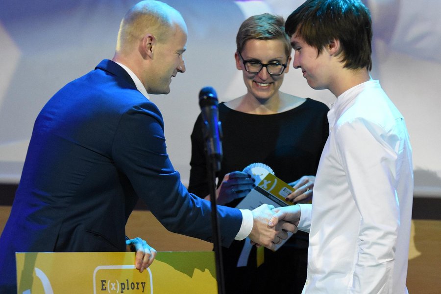 Gala Konkursu Naukowego E(x)plory 2017 // fot. K. Stańczak