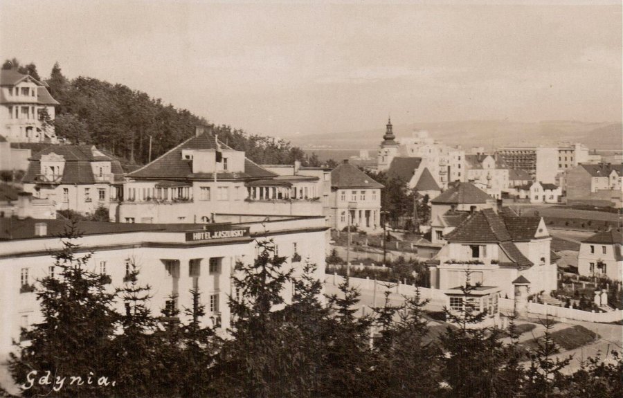 Hotel Kaszubski w 1931 roku. Źródło: www.fotopolska.eu