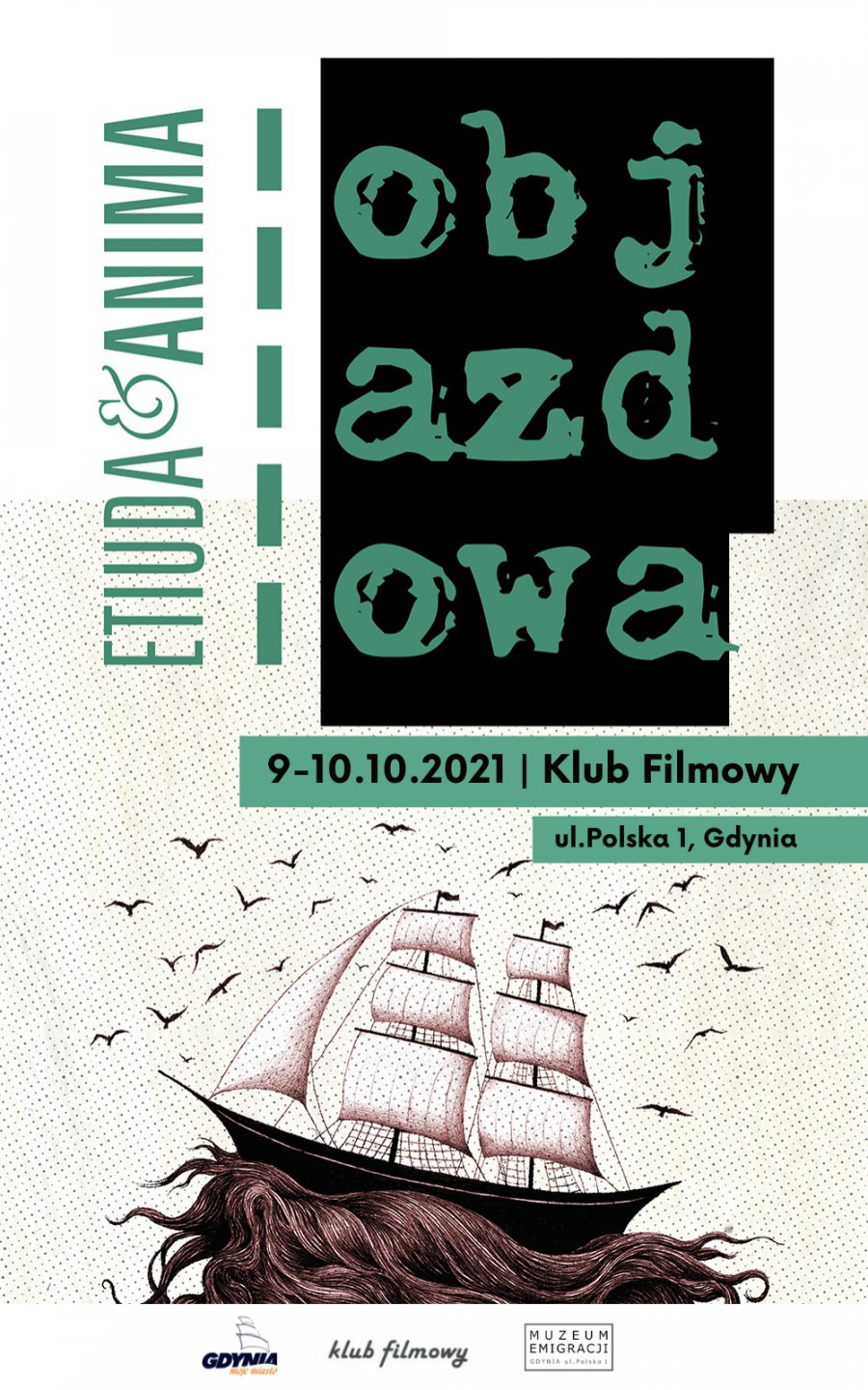 Objazdowa Etiuda&Anima 2021 - plakat // mat. prasowe