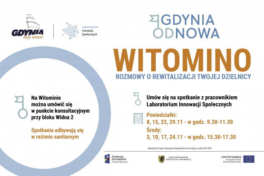 Terminy spotkań dla mieszkańców Witomina // mat. Laboratorium Innowacji Społecznych