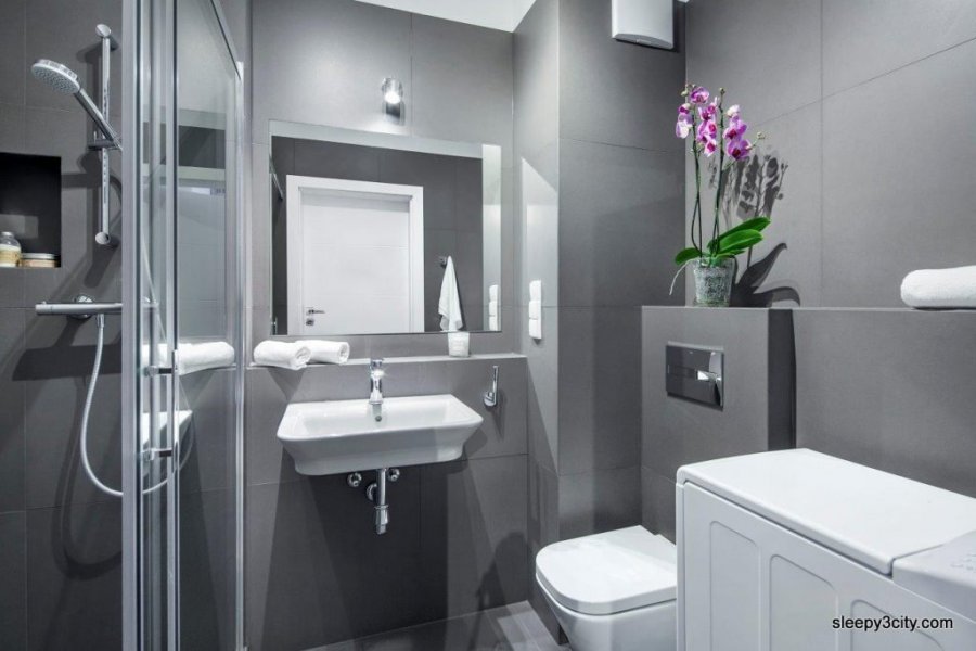 Łazienka w obiekcie Sleepy3city - Apartament Batorego 9