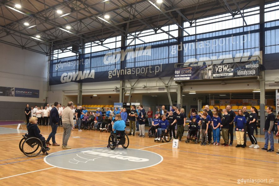 Pierwsze Integracyjne Zawody Boccia // fot. M. Urbaniak/gdyniasport.pl