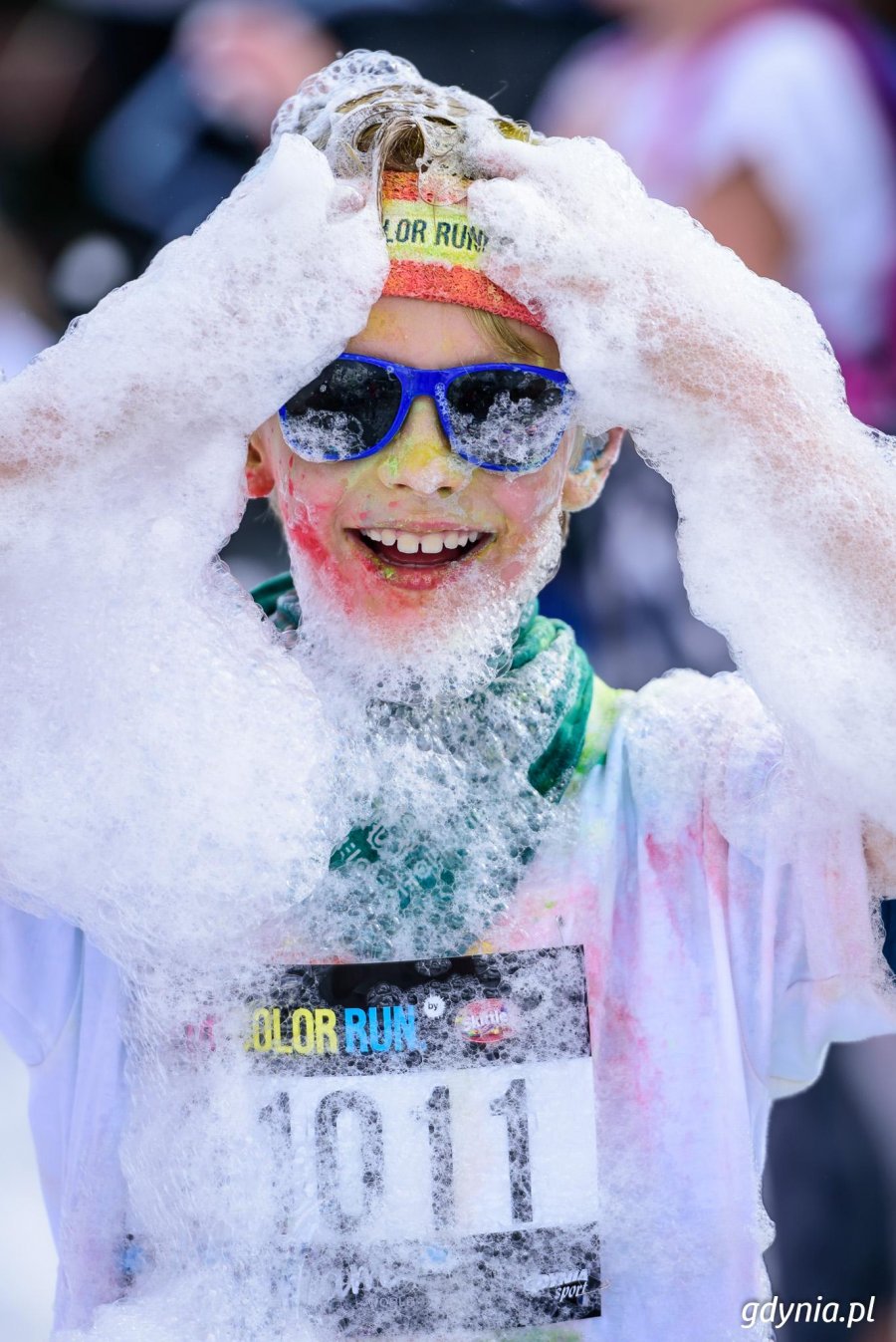 Bieg The Color Run w Gdyni, 16.09.2017 // fot. Dawid Linkowski