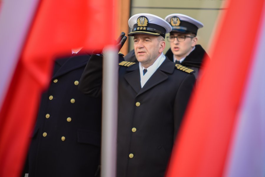 Miejskie uroczystości pod pomnikiem Ofiar Terroru Komunistycznego przy ul. Pułaskiego, fot. st. chor. szt. mar. Piotr Leoniak