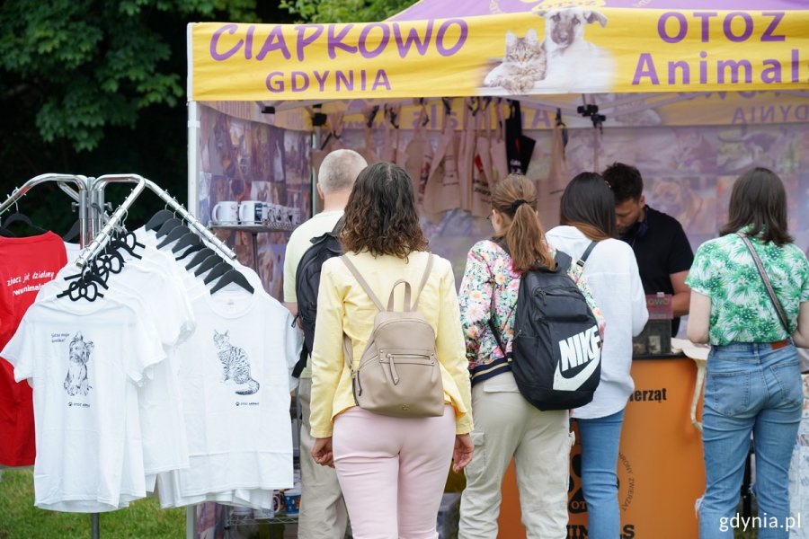 Na bulwarze znajdziemy także stoisko „Ciapkowa”