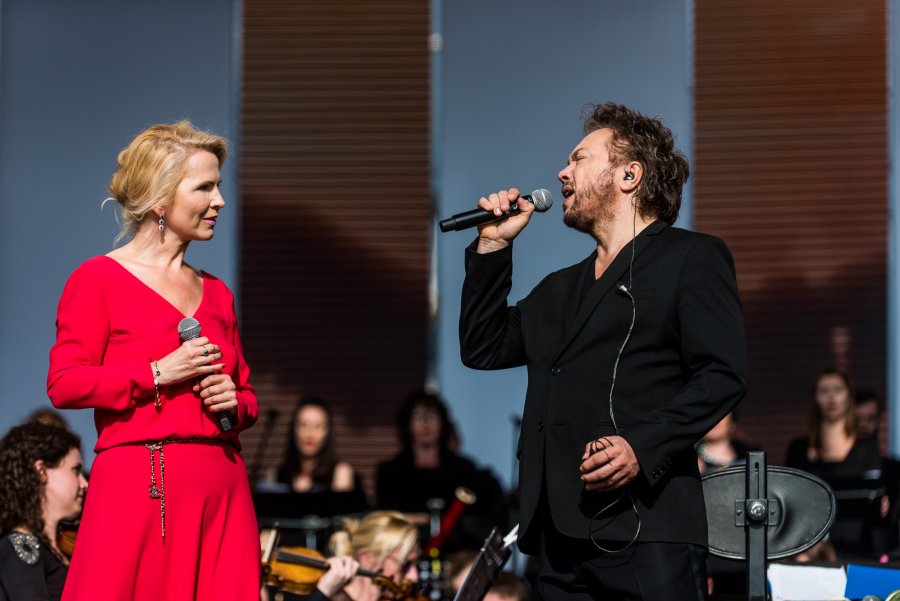Koncert upamiętniający 30.rocznicę wizyty Jana Pawła II w Gdyni. //fot. Dawid Linkowski