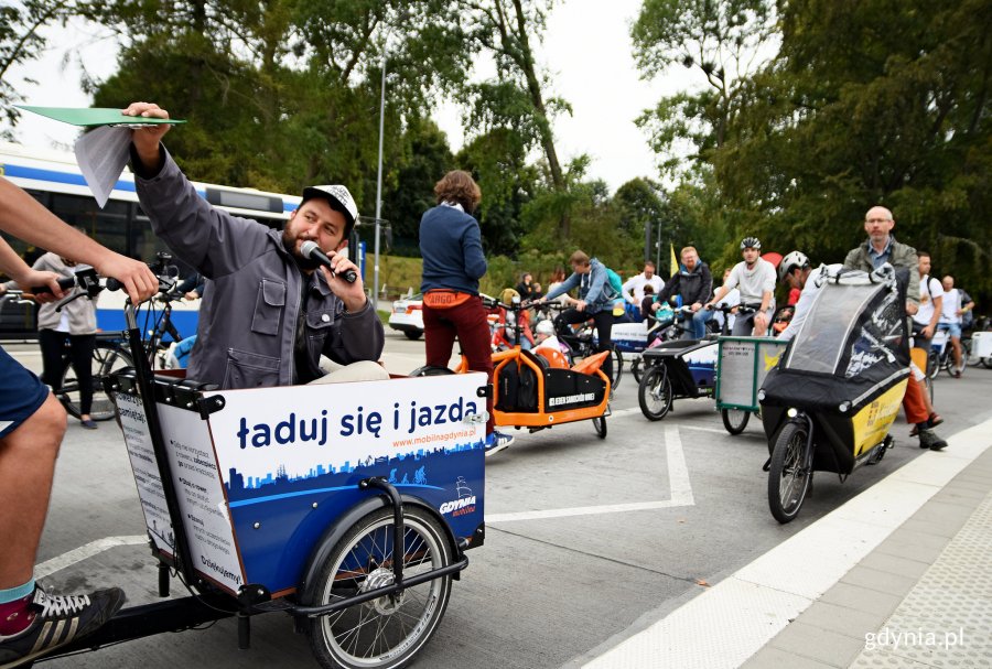 Ogólnopolski Zlot Rowerów Towarowych w Gdyni, fot. Kamil Złoch