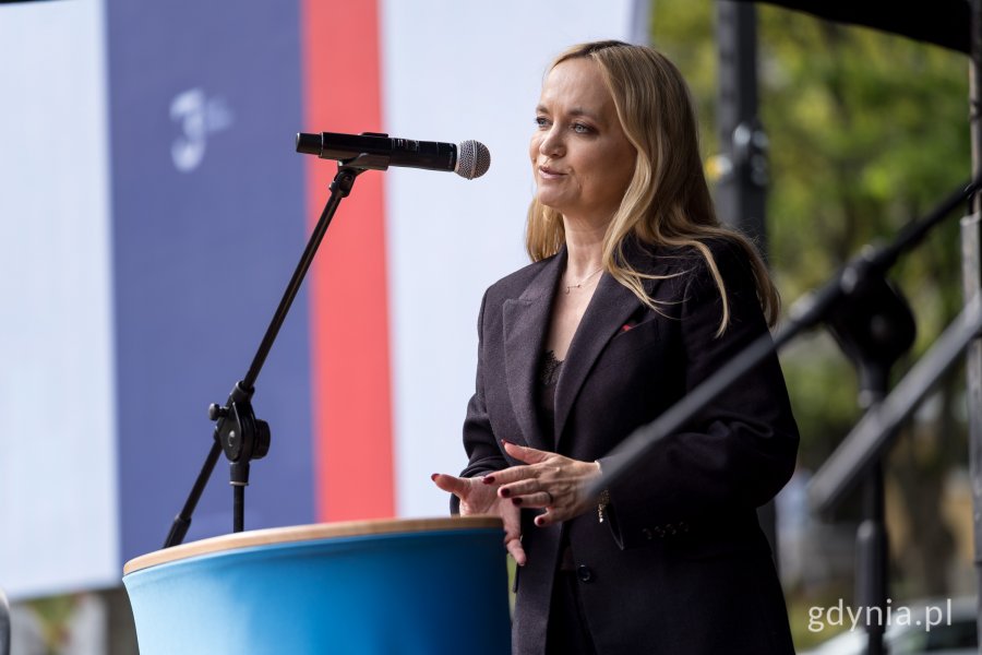 Na zdj. ministra zdrowia Jolanta Sobierańska-Grenda