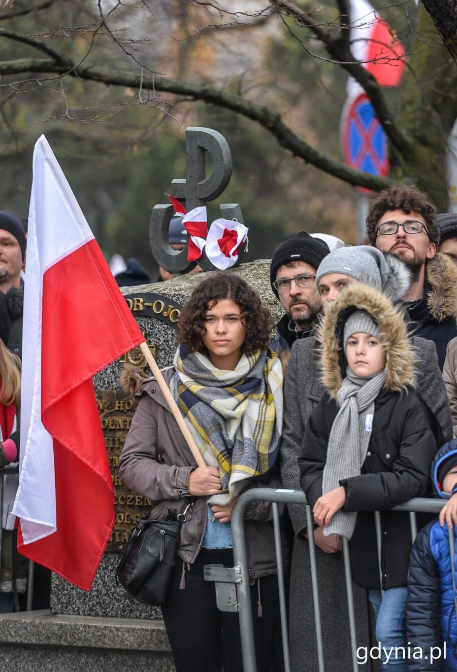 Gdynia uczciła stulecie polskiej niepodległości // fot. Przemysław Świderski