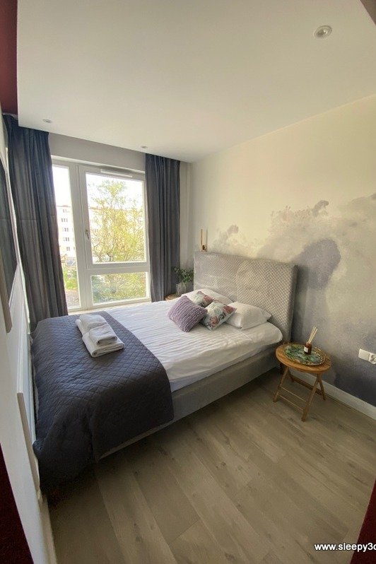 Sypialnia w obiekcie Sleepy3city - Apartament Batorego 9/37
