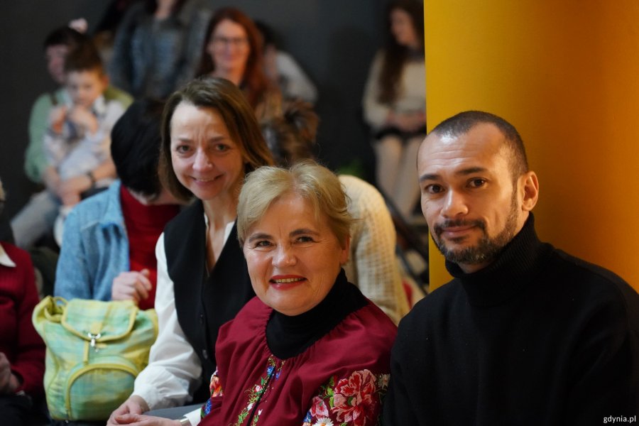 Na zdjęciu radni Gdyni: Larysa Kramin, Teresa Bysewska i Marcus da Silva