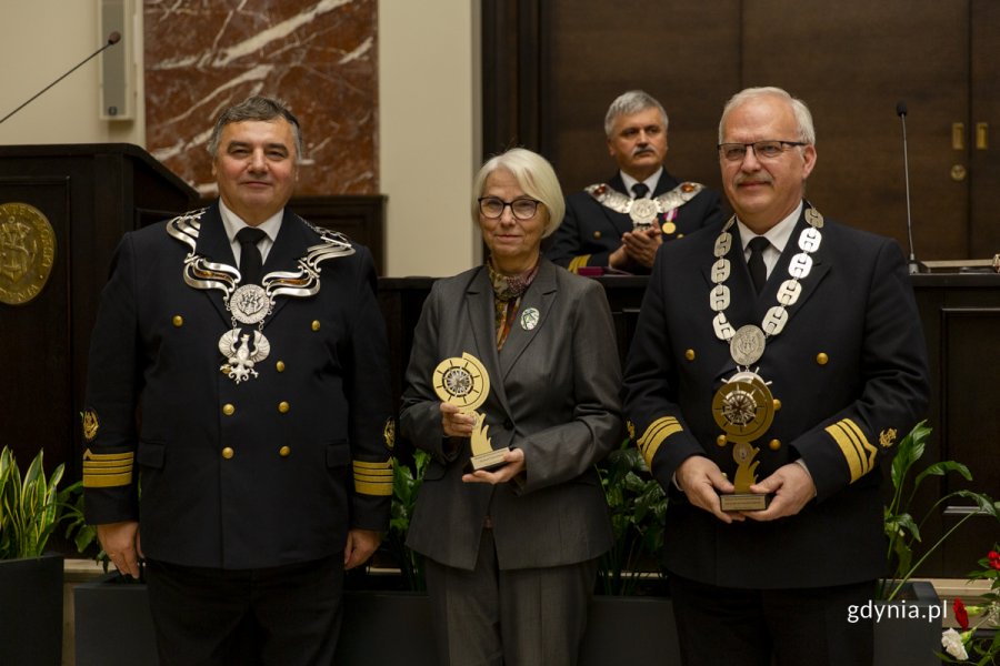 Wśród nagrodzonych przez rektora Uniwersytetu Morskiego znalazła się m.in. Joanna Zielińska - radna Gdyni i przedstawicielka rady uczelni 