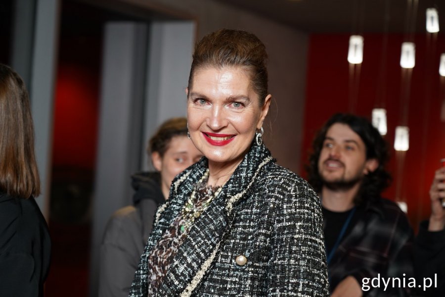 Na zdjęciu aktorka Iwona Katarzyny Pawlak