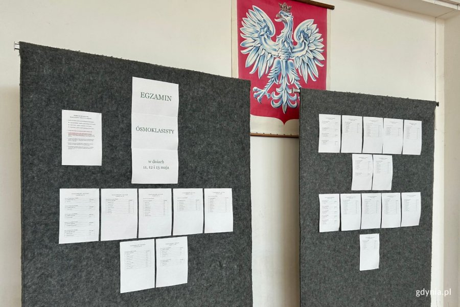 Egzamin &oacute;smoklasisty w Szkole Podstawowej nr 21 (fot. Magdalena Starnawska)