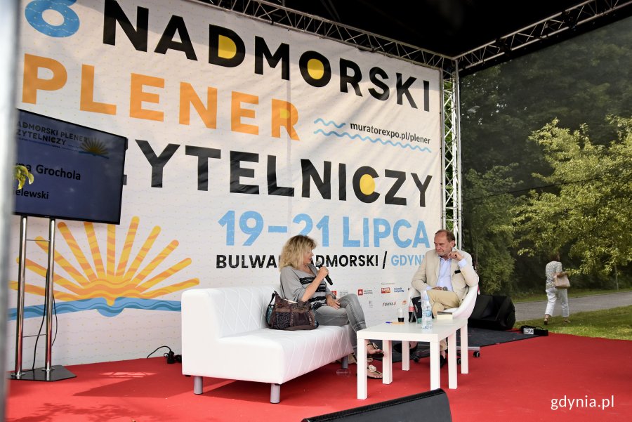 Nadmorski Plener Czytelniczy w Gdyni, fot. Kamil Złoch