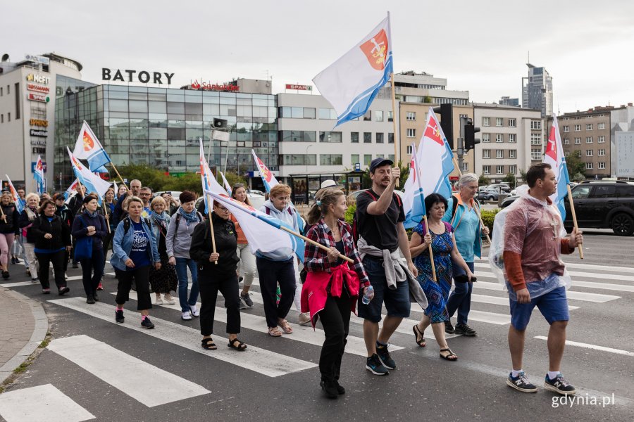 38. Gdyńska Piesza Pielgrzymka na Jasną Górę. Fot. Karol Stańczak