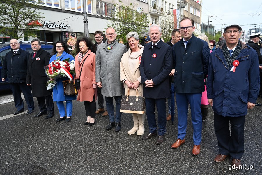 Uroczystości z okazji rocznicy uchwalenia Konstytucji 3 Maja w Gdyni, fot. Michał Puszczewicz