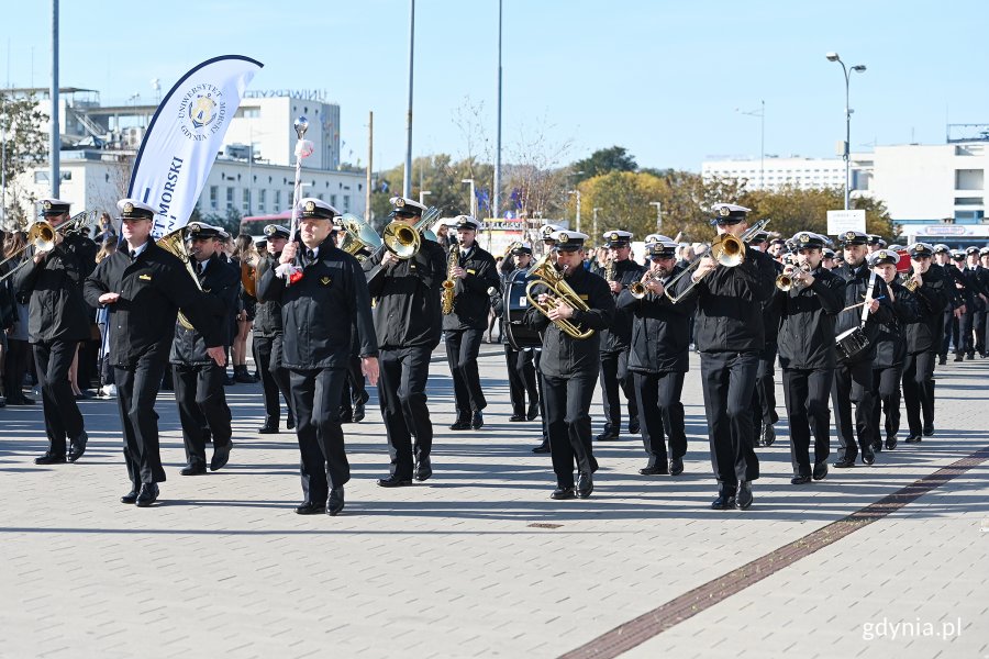 Inauguracja roku akademickiego 2021-2022 Uniwersytetu Morskiego w Gdyni. Fot. Michał Puszczewicz