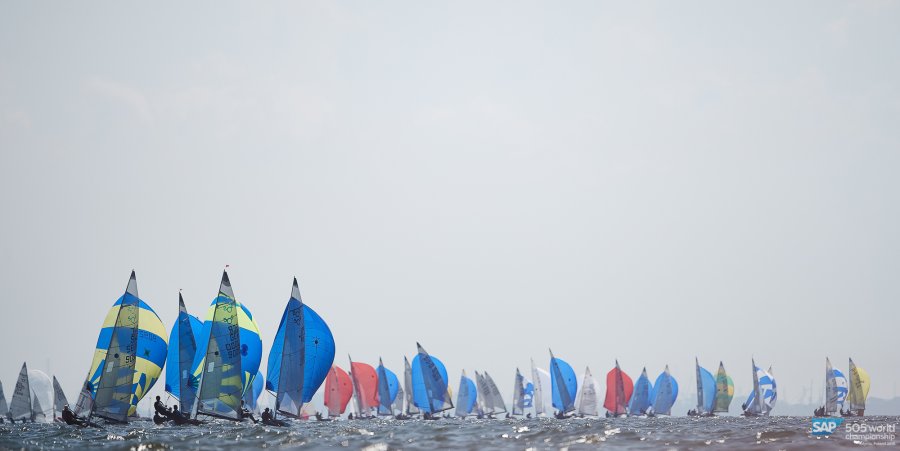 Mistrzostwa świata klasy 505 w Gdyni / fot.Robert Hajduk