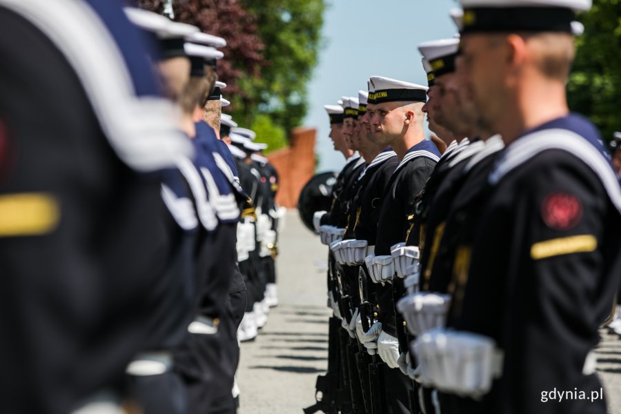 Ceremonia pożegnania admirała floty Ryszarda Łukasika, fot. Karol Stańczak 