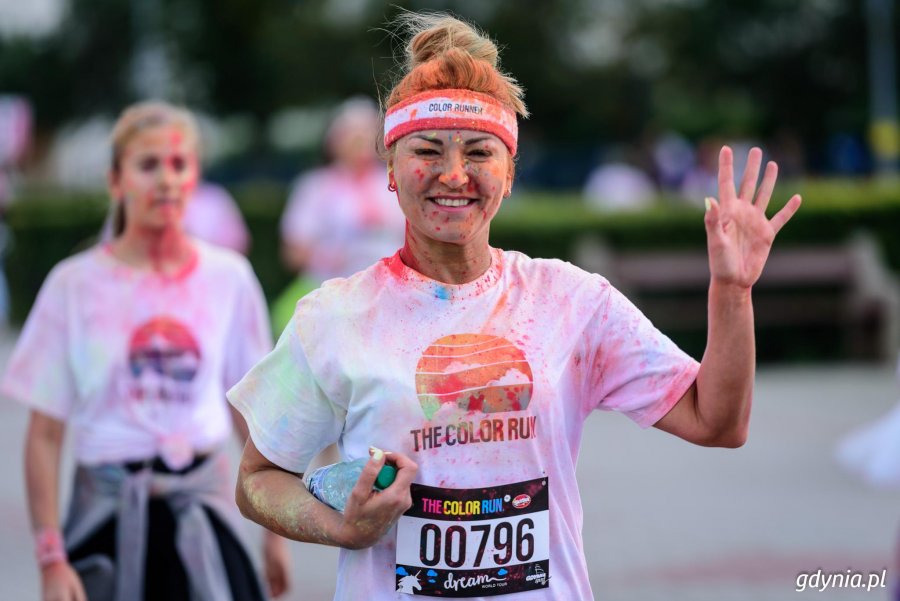 Bieg The Color Run w Gdyni, 16.09.2017 // fot. Dawid Linkowski