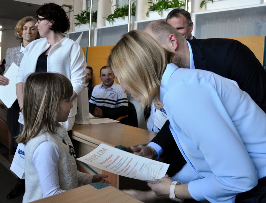 Wręczenie nagród uczestnikom konkursu  / fot. Dorota Nelke